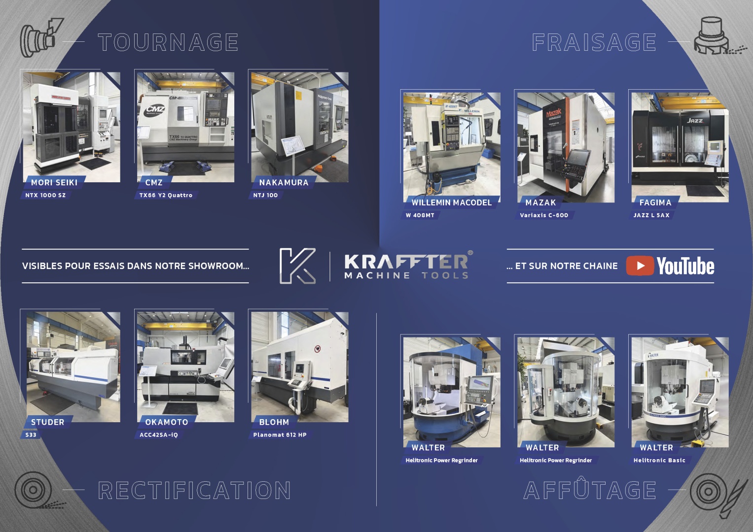 KRAFFTER Machine Tools in der Bourse de la Machine-Outil