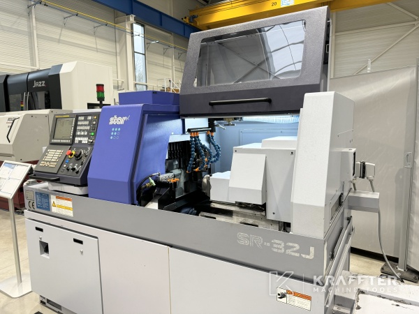CNC-Langdrehautomat, gebraucht, STAR SR32-J 90132 7 Achsen zu verkaufen