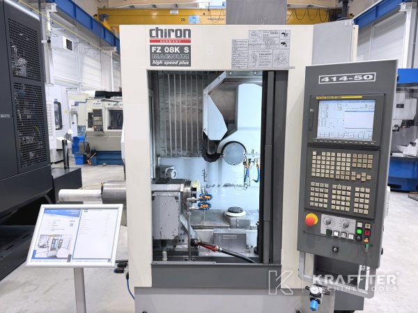Bearbeitungszentrum, gebraucht, CHIRON FZ 08K S HSP 90066 7 Achsen zu verkaufen