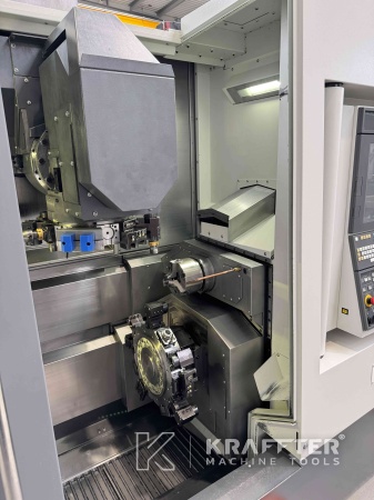 CNC-Drehmaschine mit 2 Revolvern und 2 Spindeln NAKAMURA NTJ 100 90150
