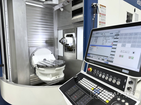 CNC Bearbeitungszentrum, gebraucht, GROB G350 90169 Achsen zu verkaufen