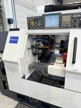 Präzisionsdrehmaschine MIYANO BNJ 42 SY3 90118 bei KRAFFTER Gebrauchte Werkzeugmaschinen