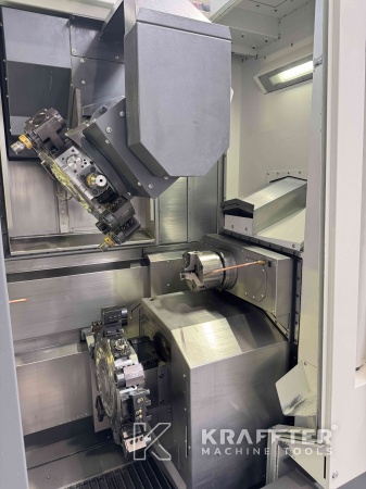 Drehmaschine mit unterstützter Steuerung NAKAMURA NTJ 100 90150