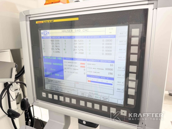 Numerische Steuerung FANUC 0i-MF (cnc und cn) HAUSER S40-400 90128
