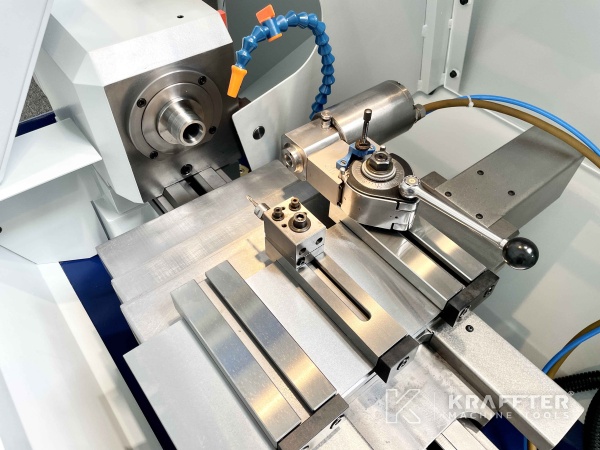 Drehmaschine SCHAUBLIN 102 TM-CNC 90075 mit rotierenden Werkzeugen Werkzeugmaschinen gebraucht