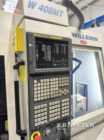 Numerische Steuerung FANUC 16i-MB (cnc und cn) WILLEMIN MACODEL W 408 MT 90131