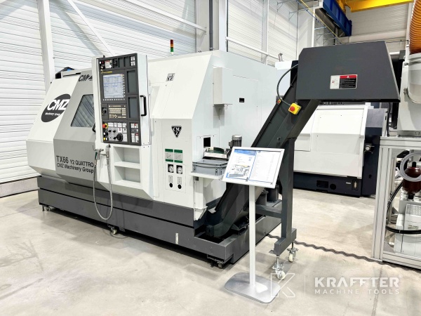 Ankauf und Verkauf CNC-Drehmaschine CMZ TX66 Y2 Quattro 90113 Europa, Amerika, international