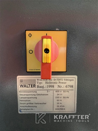 CNC Werkzeugschleifmaschine zu verkaufen WALTER Helitronic Power 20689-969 Gebrauchte Werkzeugmaschinen