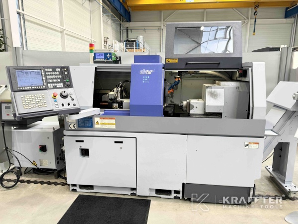 CNC-Langdrehautomat STAR SR32 J Type N 90077 , KRAFFTER Verkäufer von gebrauchten Werkzeugmaschinen