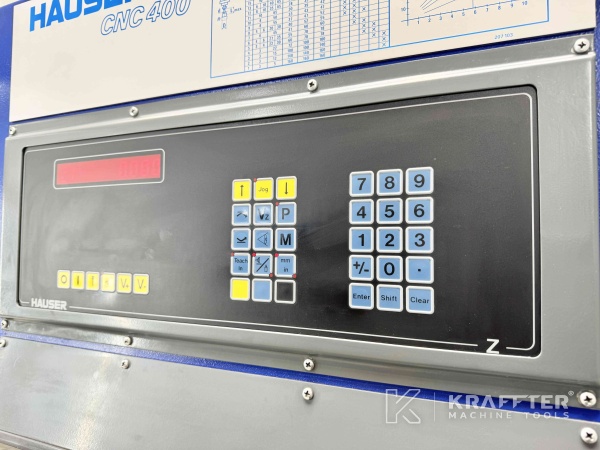 Ankauf und Verkauf Koordinatenschleifmaschine HAUSER S40-400 90123 Europa, Amerika, international