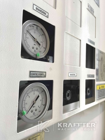 Typenschild CNC-Drehmaschine OKUMA LU-S1600 bei KRAFFTER 20690-021