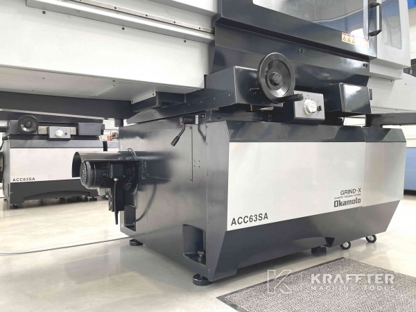 Flachschleifmaschine, gebraucht, OKAMOTO ACC 63 SA 90058  Achsen zu verkaufen