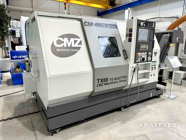 KRAFFTER Händler für gebrauchte Werkzeugmaschinen CMZ TX66 Y2 Quattro 90113