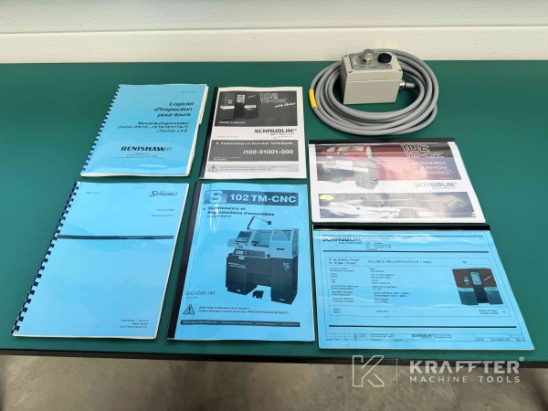 Bedienungsanleitungen für CNC-Drehmaschine SCHAUBLIN  102 TM 90151