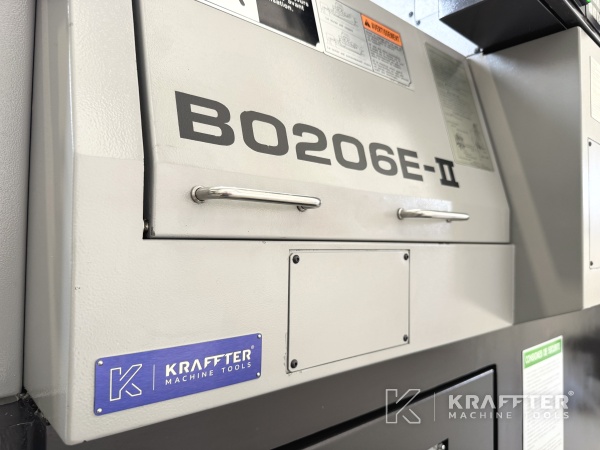 Typenschild CNC Langdrehautomat TSUGAMI B0206E-II bei KRAFFTER 90181
