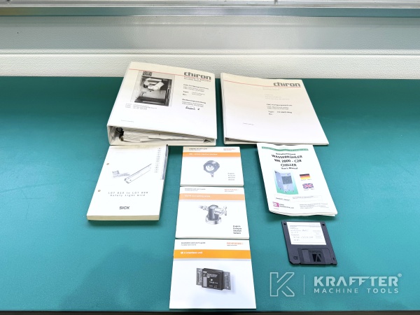 Zubehör, Ausrüstung und Betriebsanleitungen für CHIRON FZ 08K S Magnum High Speed Plus  90153 bei KRAFFTER