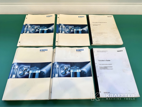 Zubehör, Ausrüstung und Betriebsanleitungen für INDEX G160 90083 bei KRAFFTER