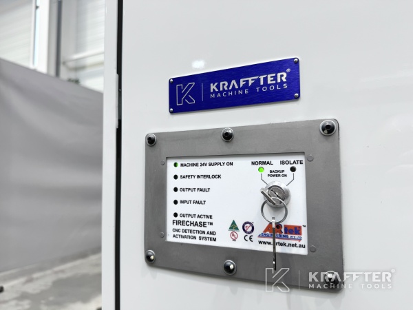 Typenschild CNC-Schärfmaschine ANCA FX5 linear bei KRAFFTER 90164