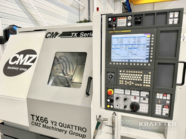 Verkauf von CNC-Drehmaschine CMZ TX66 Y2 Quattro 90113 Gebrauchte Werkzeugmaschinen