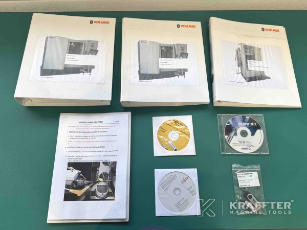 Bedienungsanleitungen für CNC-Schärfmaschine VOLLMER VGrind 360 90146