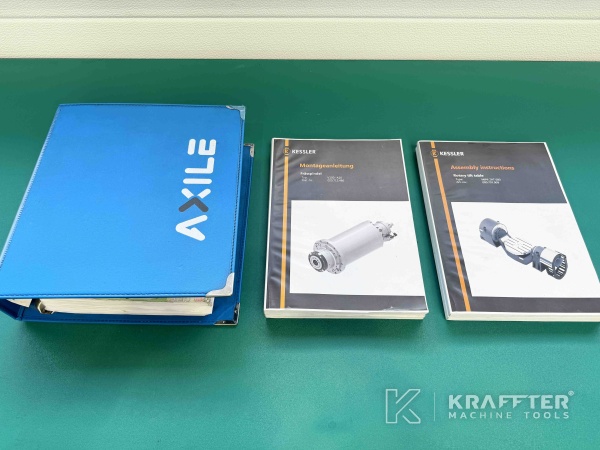 Bedienungsanleitungen für Bearbeitungszentrum AXILE G6 90104