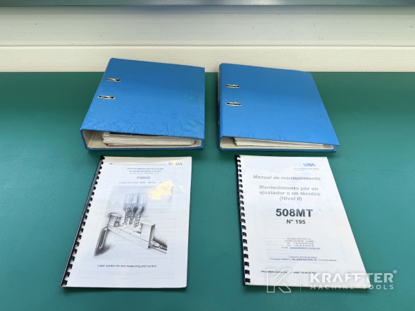 Zubehör, Ausrüstung und Betriebsanleitungen für WILLEMIN MACODEL 508 MT 90188 bei KRAFFTER