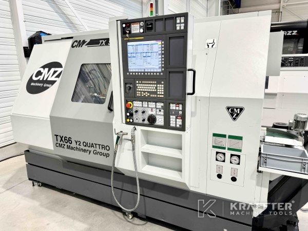 Ankauf und Verkauf weltweit von CNC-Drehmaschine, gebraucht, CMZ TX66 Y2 Quattro 90113