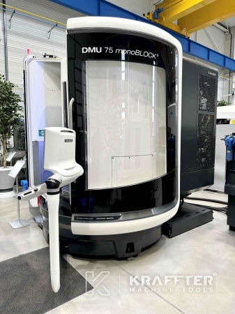 Bearbeitungszentrum für Metall gebraucht, DMG MORI DMU 75 monoBLOCK Achsen 90094