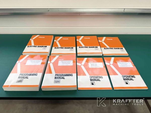 Bedienungsanleitungen für Bearbeitungszentrum MAZAK Variaxis C-600 90161