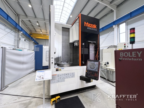 Vertikale CNC-Drehmaschine für Metall gebraucht, MAZAK Mega Turn 900 Achsen 90171
