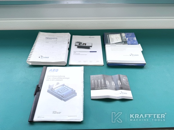 Bedienungsanleitungen für CNC-Rundschleifmaschine STUDER S33 90177