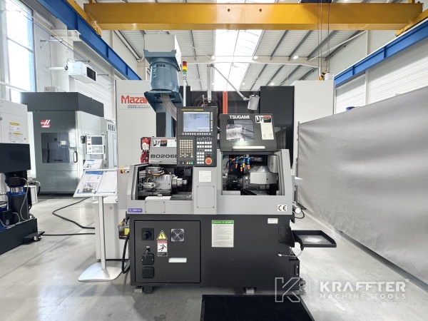 CNC Langdrehautomat gebraucht für die Metallbearbeitung - TSUGAMI B0206E-II 6 Achsen 90181