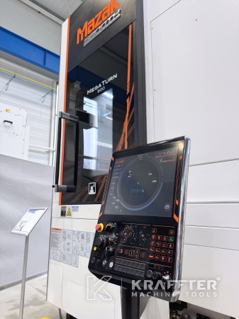 Vertikale CNC-Drehmaschine für Metall gebraucht, MAZAK Mega Turn 900 90171