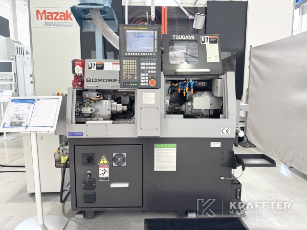 CNC Langdrehautomat für die Metallbearbeitung TSUGAMI B0206E-II 90181