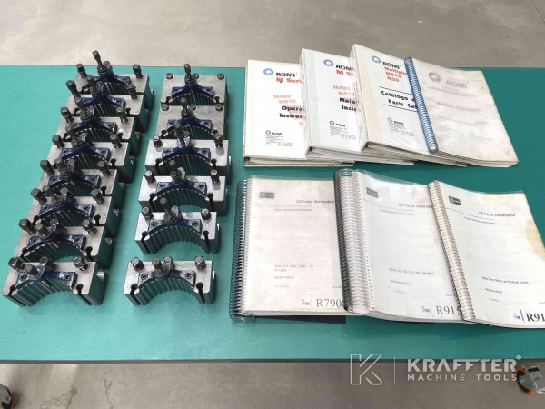 Zubehör, Ausrüstung und Betriebsanleitungen für ROMI M 510 90065 bei KRAFFTER