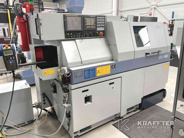 Längsdrehmaschine, Drehautomat mit beweglicher Spindel STAR SR-32 J 90070
