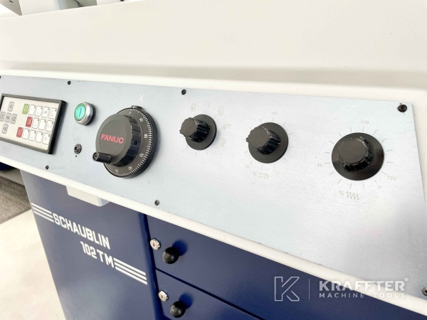 CNC-Drehmaschine gebraucht, SCHAUBLIN 102 TM-CNC 90075 zu verkaufen