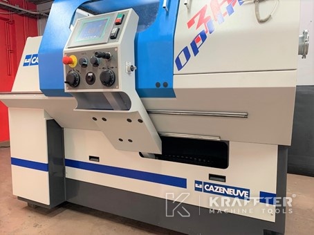 Präzisionsbearbeitung Teach-in-CNC-Drehmaschine gebraucht, CAZENEUVE Optimax 360 20689-953
