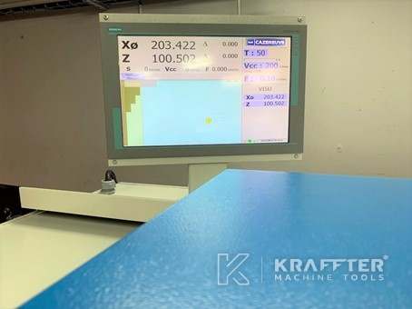Numerische Drehmaschine CAZENEUVE Optimax 360 20689-953, Kraffter Verkäufer von gebrauchten Werkzeugmaschinen