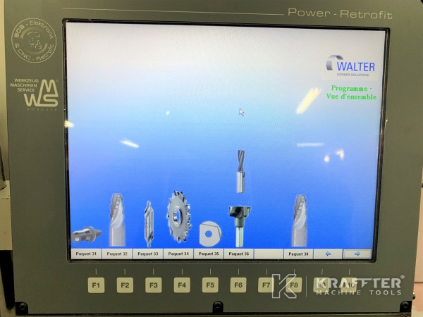 Feinmechanik CNC-Schärfmaschine WALTER Helitronic Power Regrinder 20689-975 Gebrauchte Werkzeugmaschinen