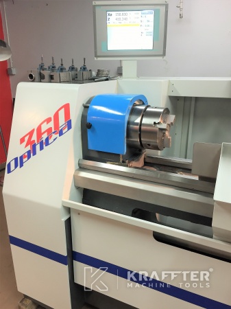 CNC-Drehmaschine CAZENEUVE Optica 360 20689-918 bei KRAFFTER Gebrauchte Werkzeugmaschinen
