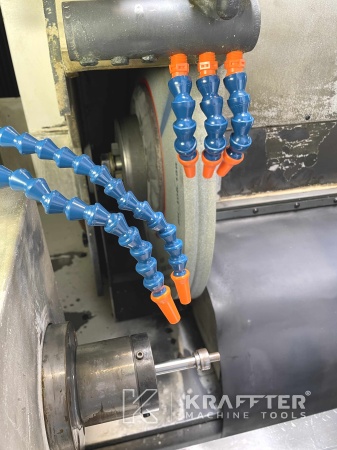 Präzisionsbearbeitung CNC-Rundschleifmaschine gebraucht, OKUMA GP-26T II 20690-023
