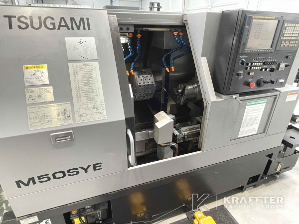 Präzisionsbearbeitung CNC-Drehmaschine gebraucht, TSUGAMI M 50 SYE-III 20690-031