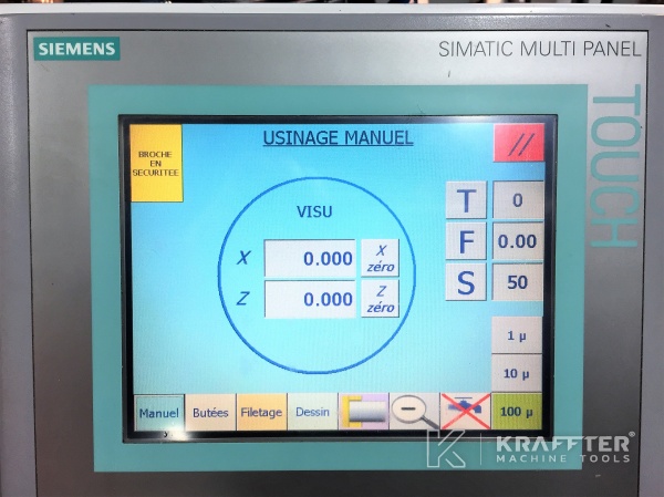 Numerische Steuerung SIEMENS Teach-In (cnc und cn) CAZENEUVE Optica 360 20689-918