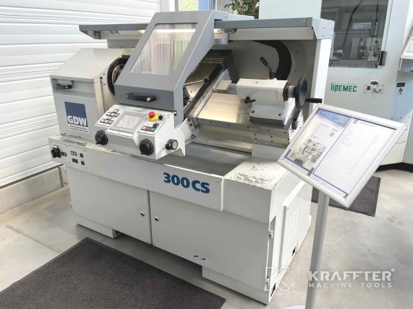 Feinmechanik Teach-in-CNC-Drehmaschine GDW 300 CS 90069 Gebrauchte Werkzeugmaschinen