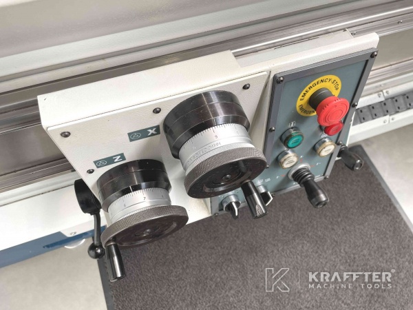 Typenschild Teach-in-CNC-Drehmaschine ROMI M 510 bei KRAFFTER 90065