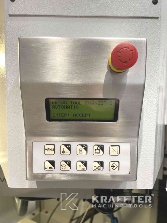 Typenschild CNC-Koordinatenschleifmaschine HAUSER S 35 - 400 bei KRAFFTER 20690-043