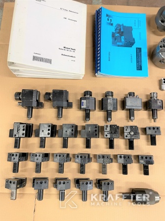 Präzisionsbearbeitung Teach-in-CNC-Drehmaschine gebraucht, SCHAUBLIN 125 R-TM 20689-981