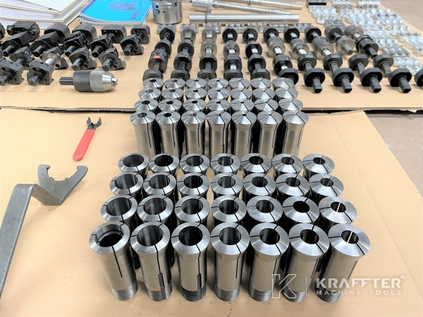 Teach-in-CNC-Drehmaschine, gebraucht, SCHAUBLIN 125 R-TM 20689-981 3 Achsen zu verkaufen
