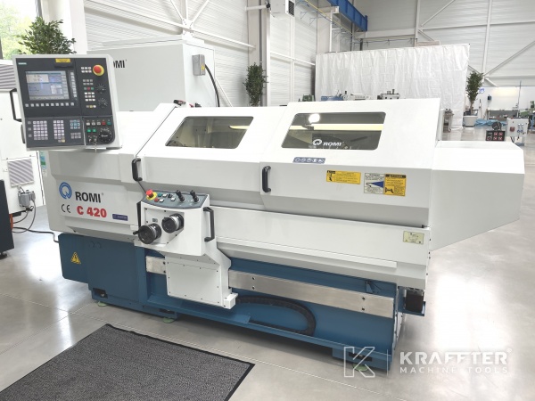 Teach-in-CNC-Drehmaschine - ROMI C420 - 20689-995